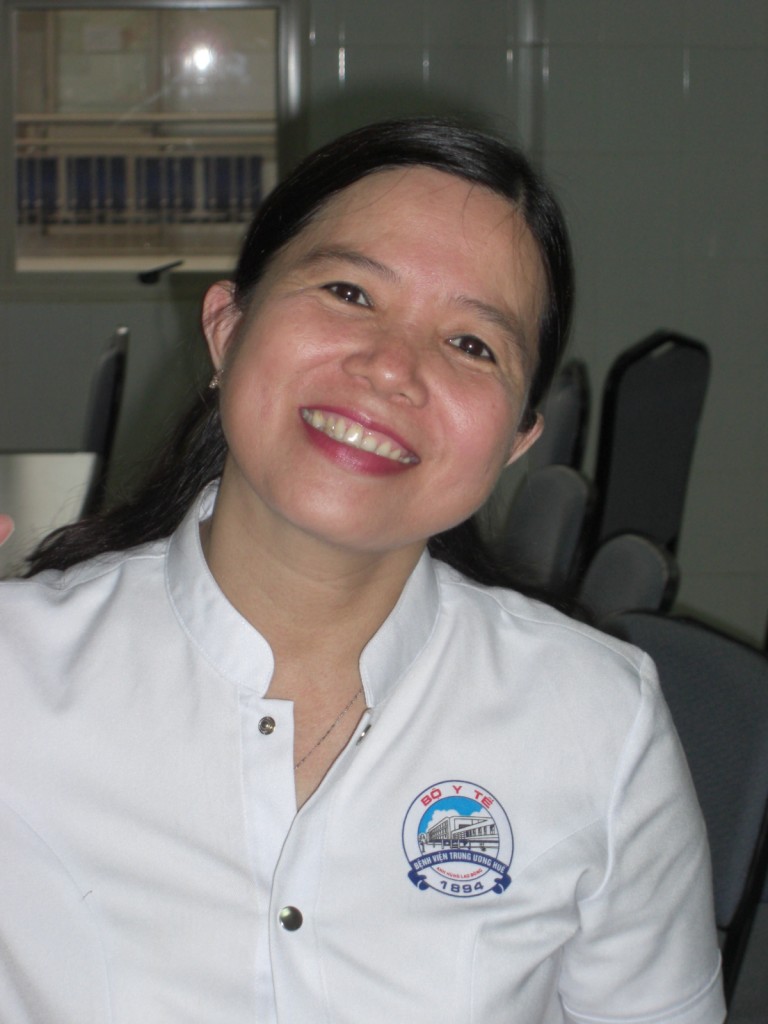 Pediatric Dept. Head Nurse Ms. Nhi